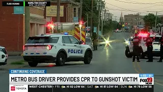 Metro bus driver stops route to perform CPR on boy shot in East Price Hill