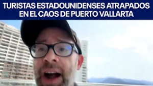 Turistas estadounidenses atrapados en el caos de Puerto Vallarta. | FOX 7 Español