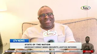 State of the Nation: Advocacy group seeks security, justice reforms