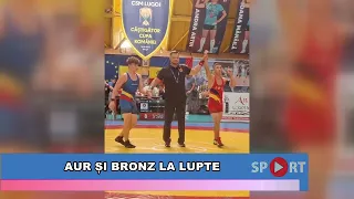 Aur și bronz la lupte