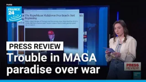 Trouble in MAGA paradise over war with Iran • FRANCE 24 English