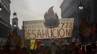 Madrid takes to the streets for housing and demands the 'Maricarmen decree' from the government