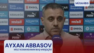 Ayxan Abbasov: "Qələbə futbolçularımıza inam gətirəcək".