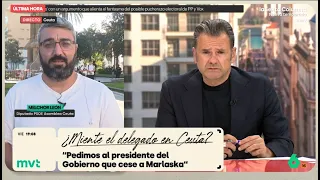 Melchor León (PSOE de Ceuta) dice que el Gobierno "no quería enfadar a Marruecos" - Más Vale Tarde