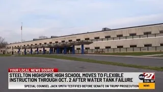 Steelton Junior-Senior High School moving to flexible instruction this week due to hot water tank ma