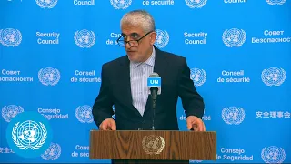 Iran on Non-proliferation - Security Council Media Stakeout | United Nations