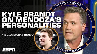 Kyle Brandt breaks down Fernando Mendoza’s different personalities 😂 | SC with SVP