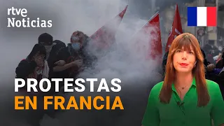 Student protests escalate in France, with hundreds of schools closed