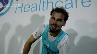 😂🔥 مازة يواصل خرجاته العفوية.. "ما نهدرش عربية.. اسمحلي وشياخة يبكي بزاف "! ⚽❤️