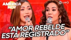 Paola Rubio’s Amor Rebelde arrived on the set of América Hoy | América Hoy
