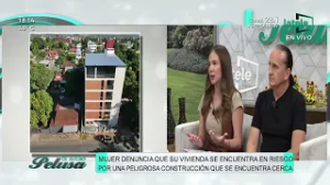 María Lujan Cardozo denuncia que su vivienda está en riesgo por peligrosa construcción en SanLorenzo