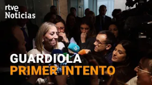 MARIA GUARDIOLA no logra ser investida PRESIDENTA DE EXTREMADURA en el PRIMER DEBATE | RTVE Noticias