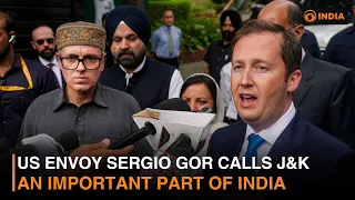 US Envoy Sergio Gor Calls J&K an Important Part of India & More | DD India News Hour | 9 PM IST