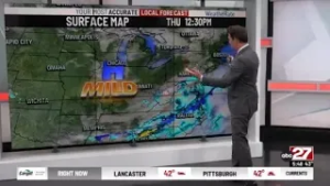 Eric's Thursday evening forecast update