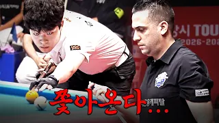 Why do I feel like I can't let my guard down even while leading 10:3... #KimYoungWon｜BestMoments｜...