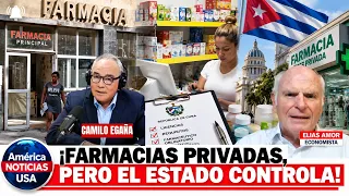 ¡FARMACIAS PRIVADAS, PERO EL ESTADO CONTROLA! Cuba avala 14 y controla importación de medicamentos