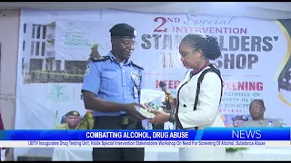 UBTH Inaugurates Drug Testing Unit, Urges Alcohol and Substance Abuse Screening