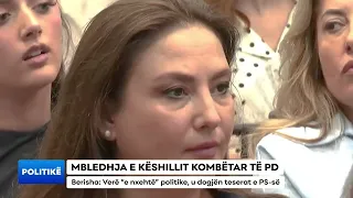 MBLEDHJA E KËSHILLIT KOMBËTAR TË PD/ Berisha: Verë “e nxehtë” politike, u dogjën teserat e PS-së