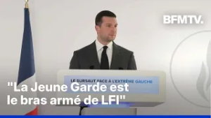 Mort de Quentin à Lyon: l'intégralité de la conférence de presse de Jordan Bardella