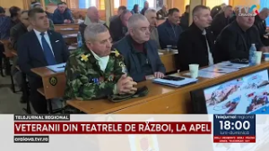 VETERANII DIN TEATRELE DE RĂZBOI, LA APEL