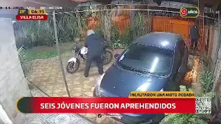 Seis jóvenes fueron aprehendidos en Villa Elisa