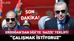 Erdoğan'dan Sisi'ye Tarihi Gazze Teklifi! #haber