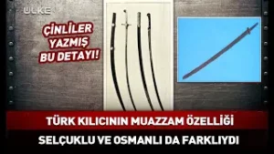 Çinliler yazmış bu detayı! İşte Türk kılıcının muazzam özelliği #tarih