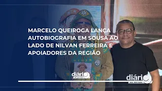 Marcelo Queiroga lança autobiografia em Sousa ao lado de Nilvan Ferreira e apoiadores da região