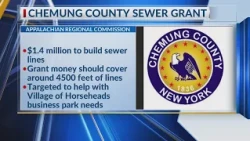 Chemung Co. to receive grant for wastewater infrastructure