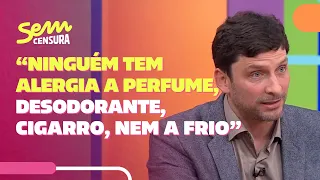 Allergist André Aguiar Gauderer debunks allergies to perfume, deodorant, and cigarettes