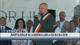 "ÎNVÂRTITA DORULUI" IN VAIDEENI REACHES ITS 58TH EDITION