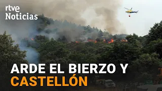 Critical Day With Six Active Wildfires and Over 186,400 Hectares Destroyed | RTVE News