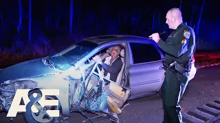 Live PD: Police Patrol — Interstate Crash Sends Parked Pickup Into a Ditch | A&E