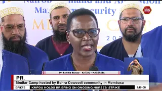 Hundreds of inmates receive medical care at Nairobi Remand Prison