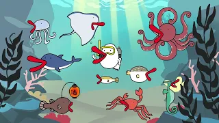 ハチエモン「海を守ろう」2026