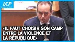 "Il faut choisir son camp entre la violence et la République", déclare le Premier ministre