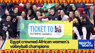 Egypt crowned African women's volleyball champions