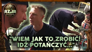 Bracia Danilczukowie zmieniają koło w motorze❗„TY IDŹ POTAŃCZYĆ” 😂 | Azja Express