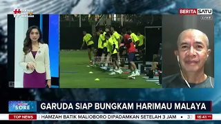 Garuda Siap Bungkam Harimau Malaya #BeritasatuSore