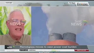 Ramokgopa moves to ease power cost burden