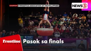 Karl Eldrew Yulo, pasok sa finals ng floor exercise sa Gymnastics World Cup