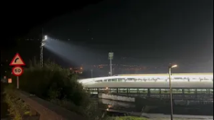 Iluminación en la Malata #iluminación 