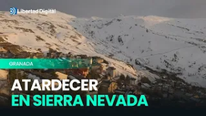 GRANADA | Espectacular atardecer en Sierra Nevada