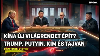 Enigma | Eszterhai Viktor | Kína új világrendet épít? Trump, Putyin, Kim és Tajvan