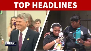 DOJ moves to dismiss charges against Olympian; DC police host youth event