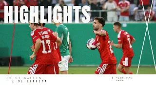 Highlights | St. Gallen 2-1 SL Benfica | 2.ª pré-eliminatória da Liga Europa