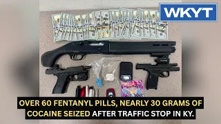 Over 60 fentanyl pills, nearly 30 grams of cocaine seized after Scott County traffic stop