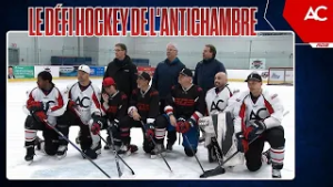 Le défi hockey des panélistes de l'Antichambre