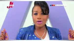 BARBARA KANAM dans le JT DU SHOWBIZ SUR UBIZNEWS TV