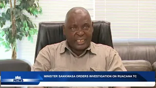 SANKWASA ORDERS PROBE INTO RUACANA COUNCIL - nbc